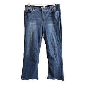 Angels Women's Plus Size Flex Elastic Waistband Denim Jeans Size 22W